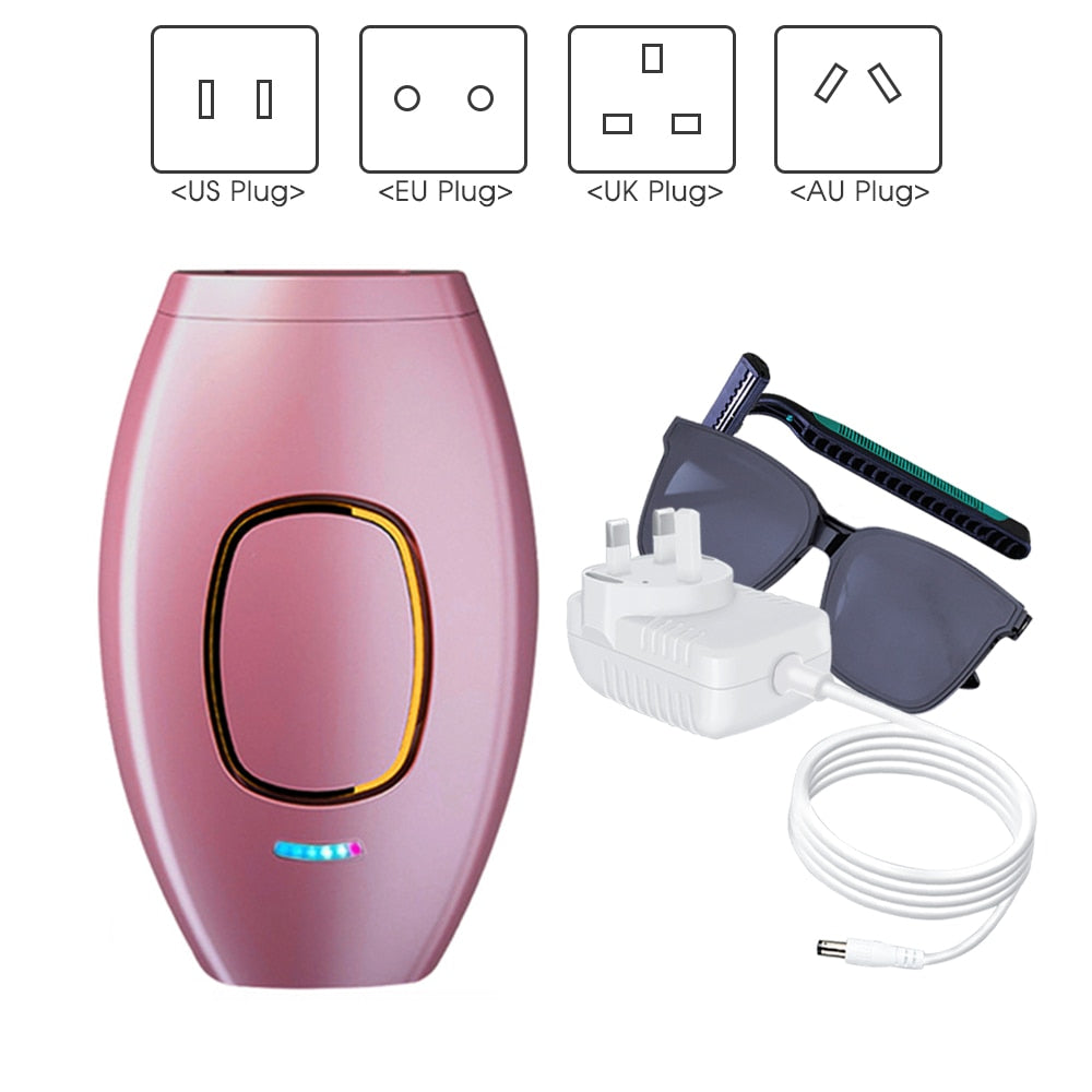 IPL Laser Hair Removal Device for Women - Painless Permanent Hair Removal at Home