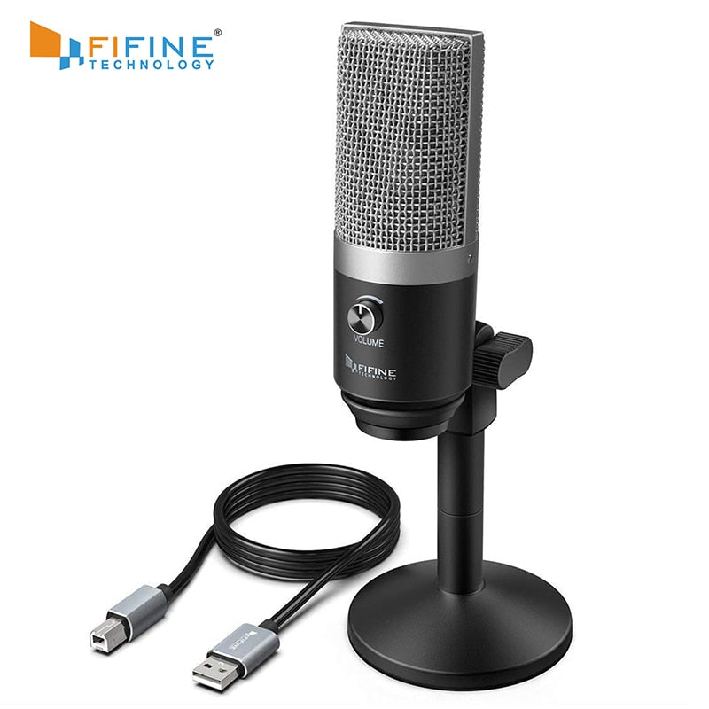 High-Quality USB Microphone for Recording and Streaming on Your Laptop and Computer