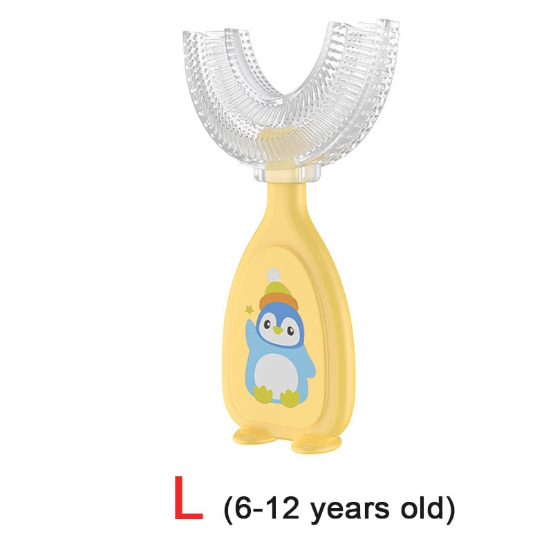 Soft Silicone Children Baby Toothbrush for Oral Care and Cleaning