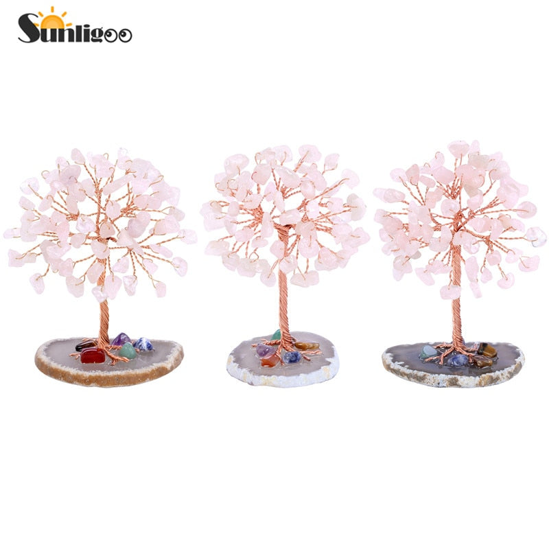 Bring Abundance Home with this Mini Crystal Money Tree